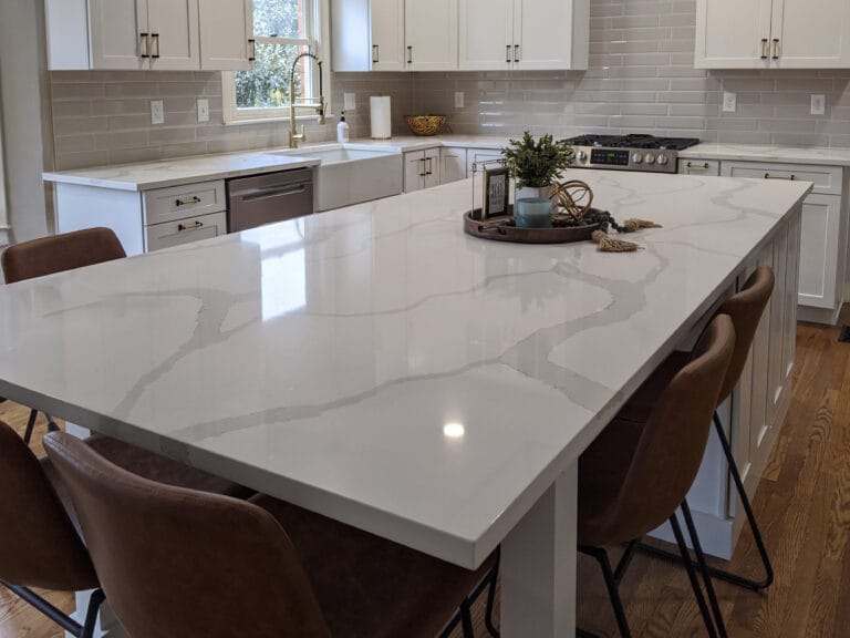 Kitchen remodeling project by American Saddlebred Builders in berea Kentucky