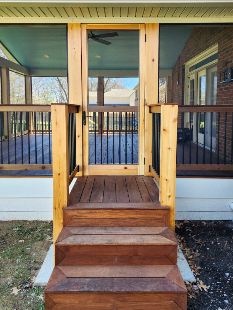 Screened Deck Construction (1)