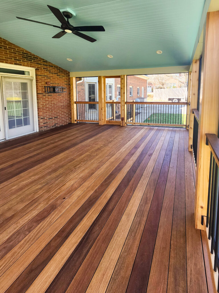 Screened Deck Construction (7)