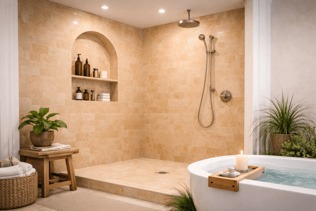 shower surround ideas